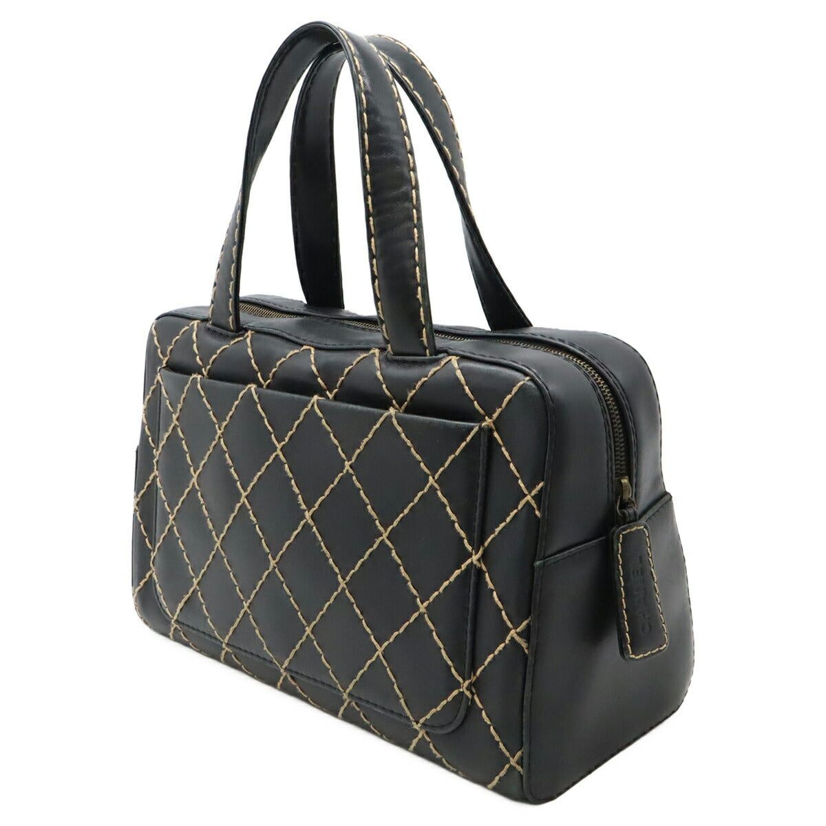 Chanel Wild Stitch Leather Handbag