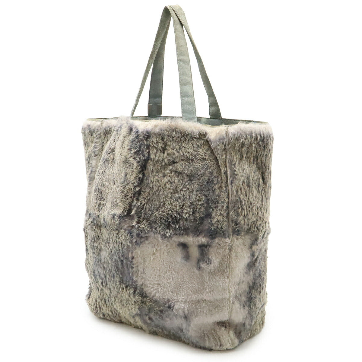 Chanel Coco Mark Lapin Suede Tote Bag