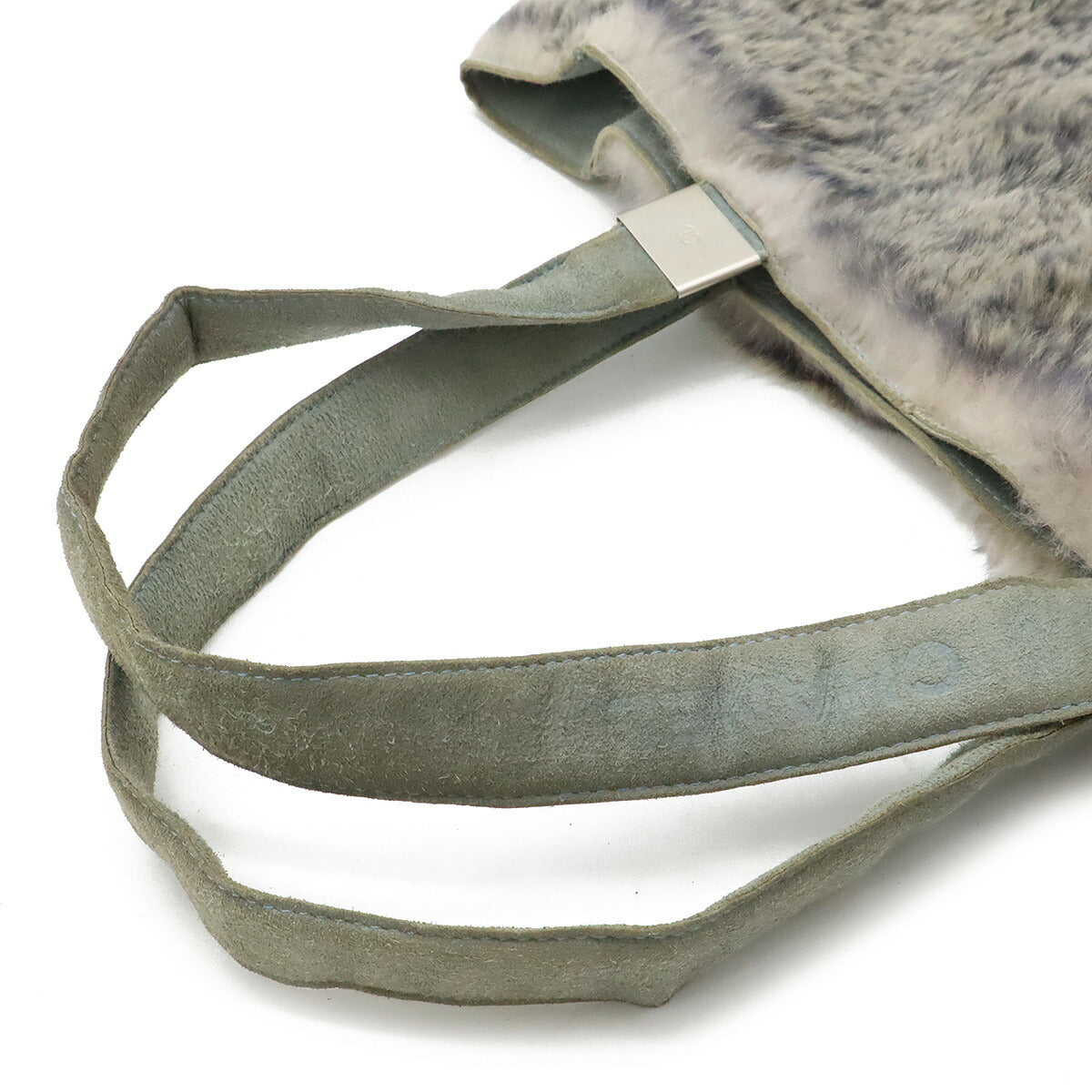 Chanel Coco Mark Lapin Suede Tote Bag