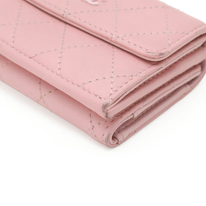 Chanel Matelasse Calfskin Trifold Wallet