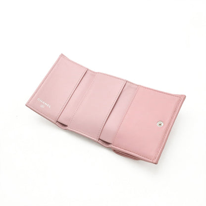 Chanel Matelasse Calfskin Trifold Wallet