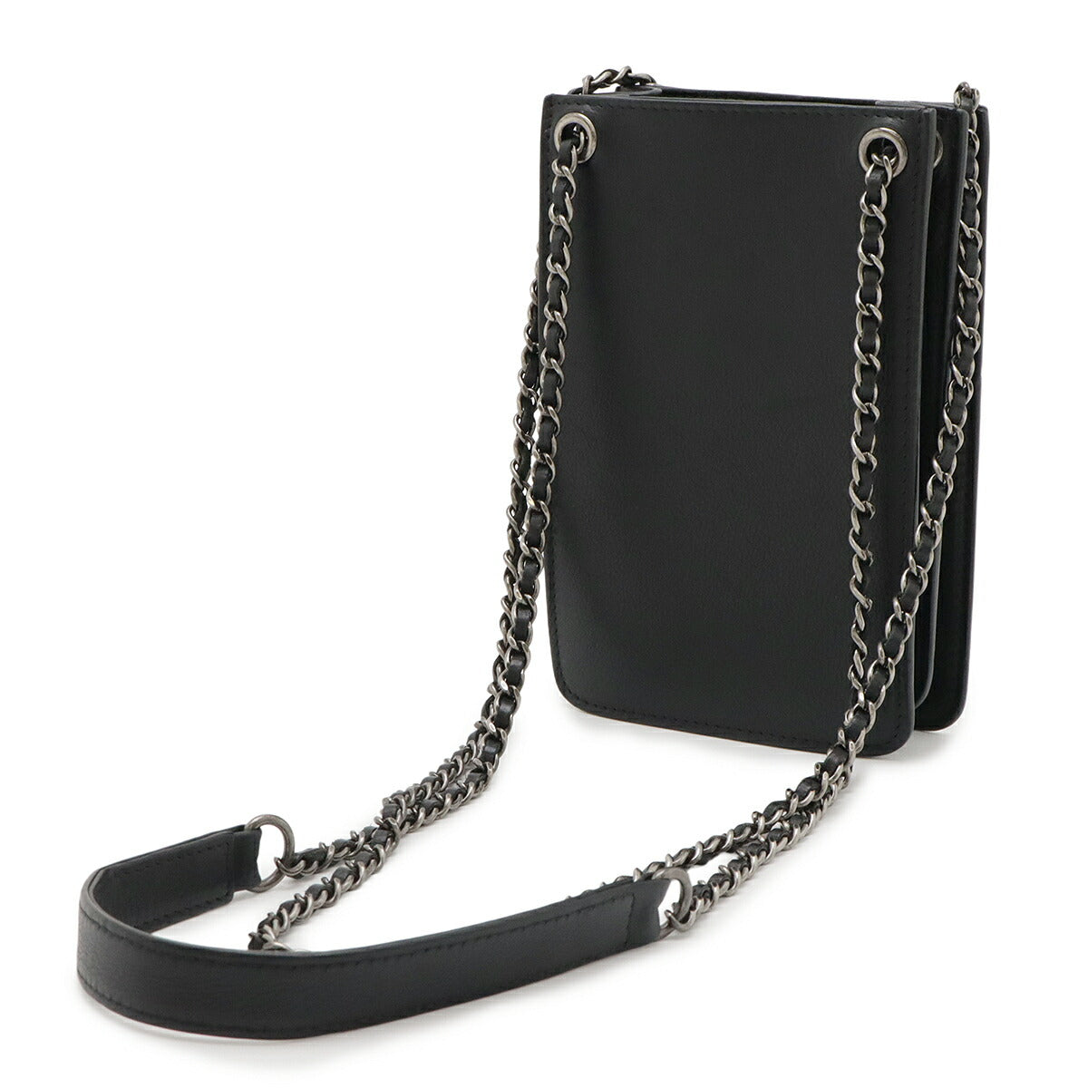 Chanel Coco Mark Leather Chain Shoulder Bag