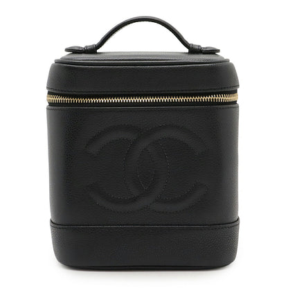Chanel Coco Mark Caviar Skin Vanity Bag