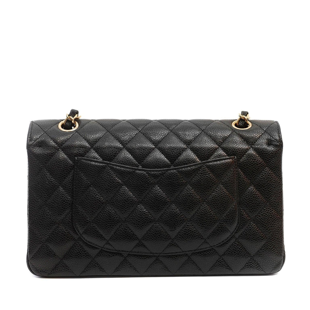 Chanel Black Caviar Medium Classic w/ Gold Hardware