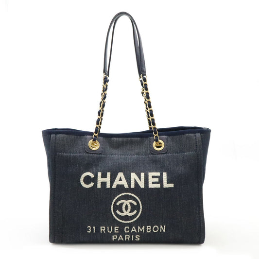 Chanel Deauville Denim 2way Bag