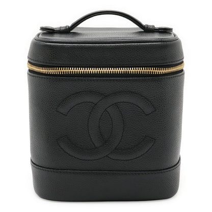 Chanel Coco Mark Caviar Skin Vanity Bag