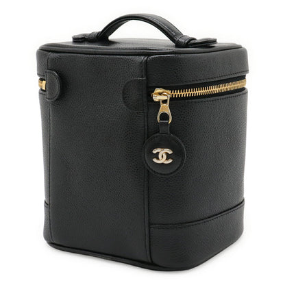 Chanel Coco Mark Caviar Skin Vanity Bag