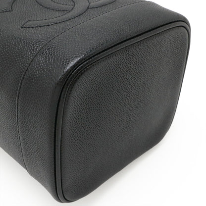 Chanel Coco Mark Caviar Skin Vanity Bag