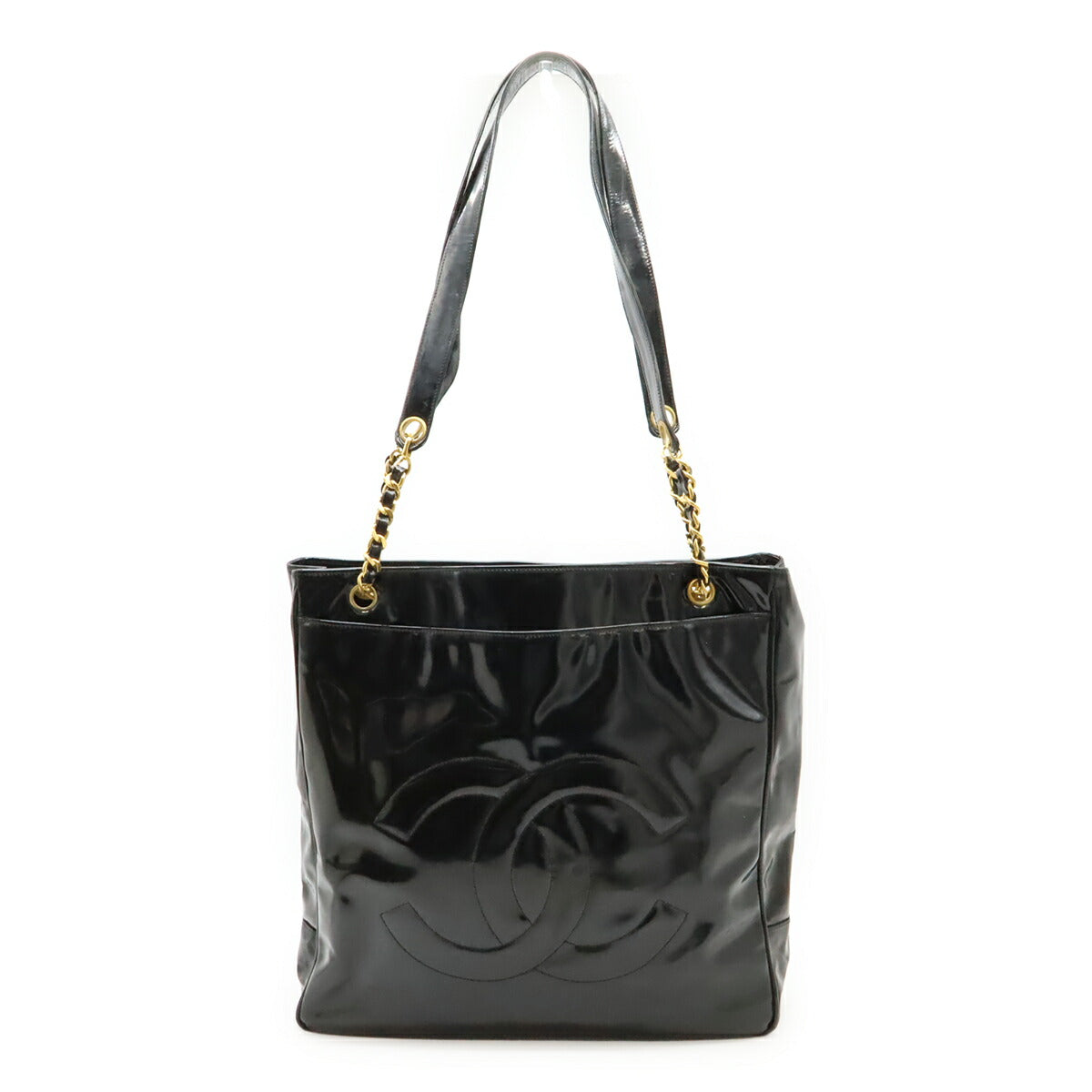 Chanel Patented Leather 2way Shoulder Bag