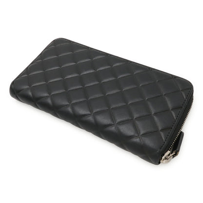 Chanel Matelassé Leather Long Wallet
