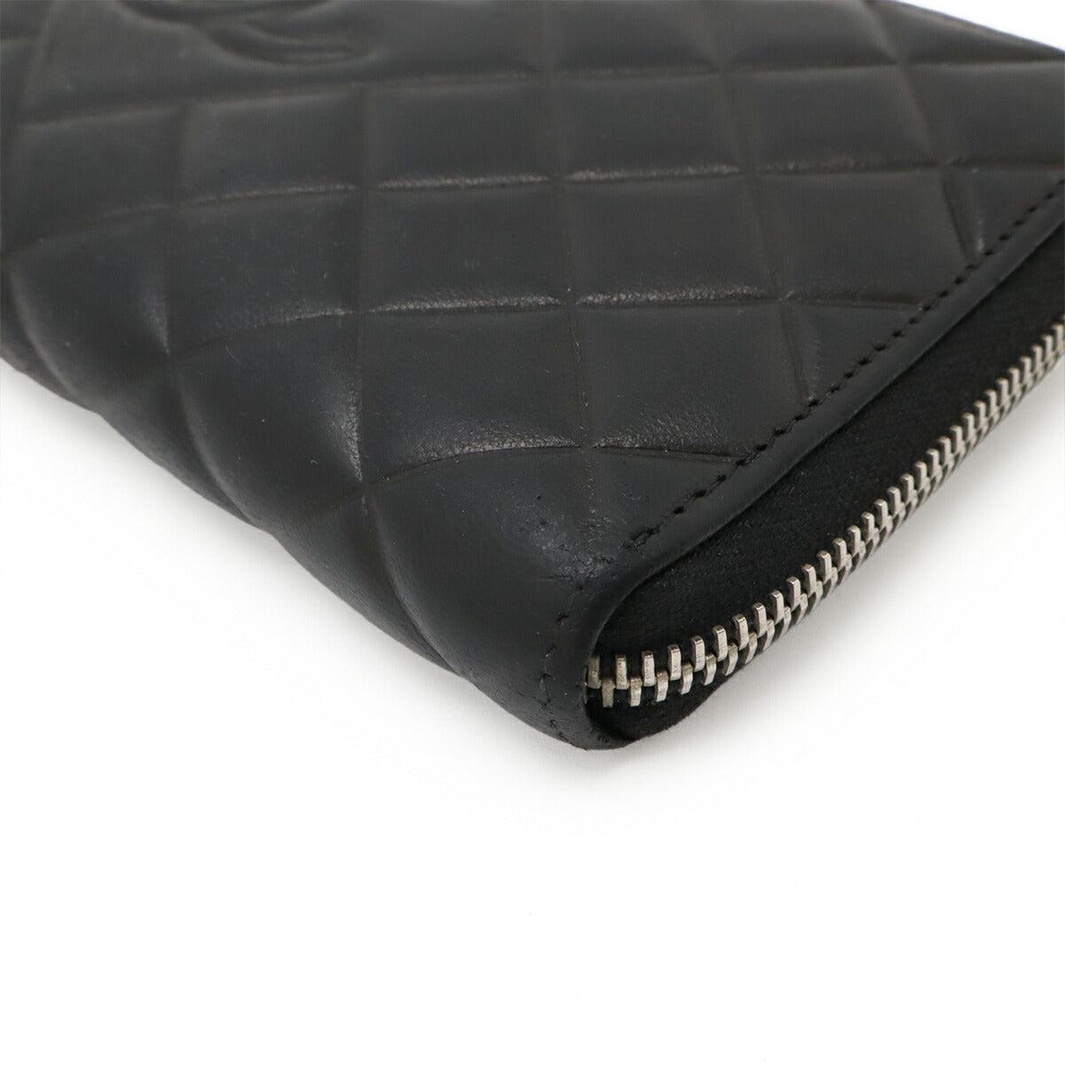 Chanel Matelassé Leather Long Wallet