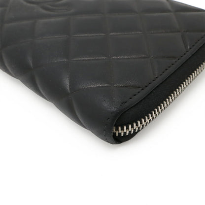 Chanel Matelassé Leather Long Wallet