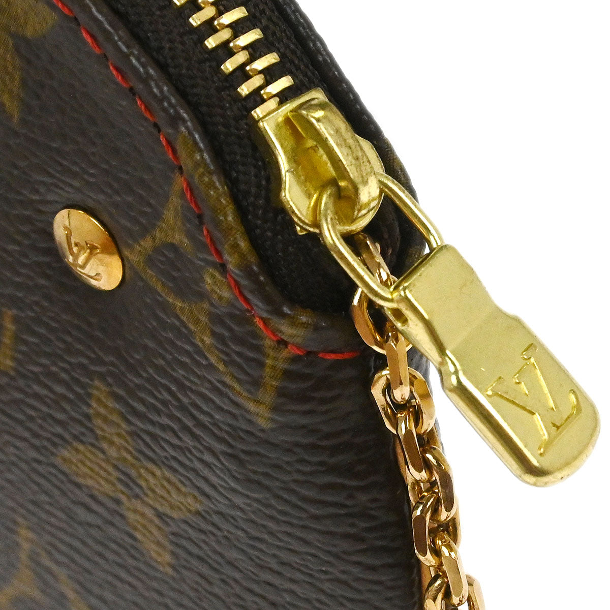 Louis Vuitton 2005 Cherry Porte Monnaie Rond Coin Case Wallet M95043