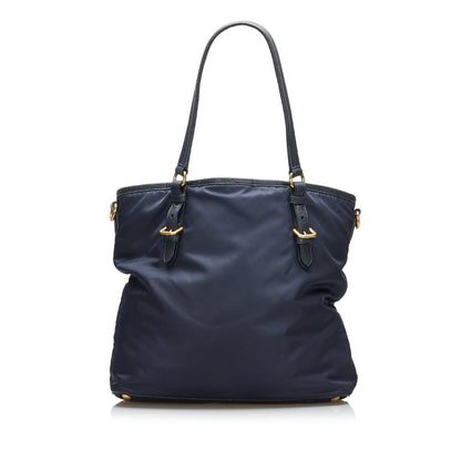 Prada Tessuto Shopper Blue Nylon