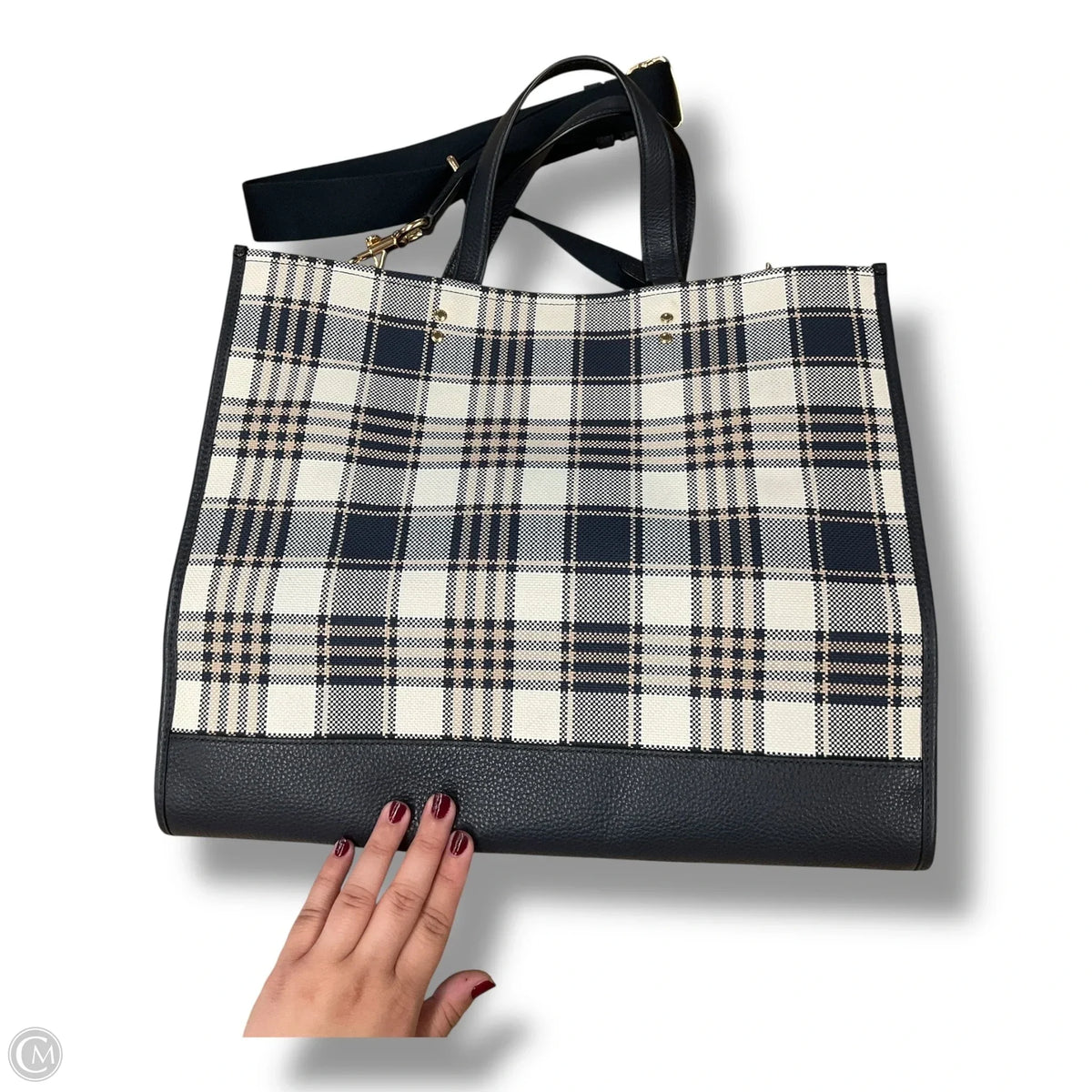 Tote Designer By Coach, Size: Large