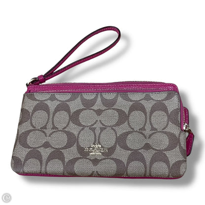 Wristlet Designer By Coach, Size: Medium