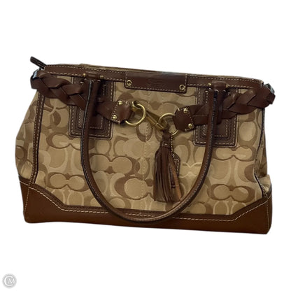 Handbag Designer By Coach, Size: Large