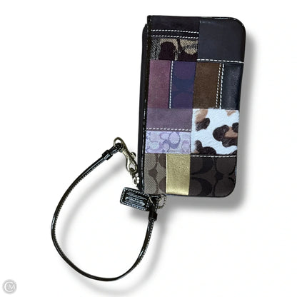 Wristlet Designer By Coach, Size: Small
