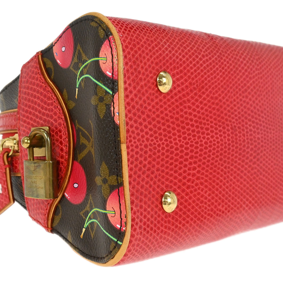 Louis Vuitton 2005 Monogram Cherry Neo Deauville Handbag M95001