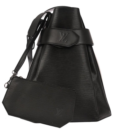 Louis Vuitton 1996 Black Epi Sac Depaule GM Shoulder Bag M80155
