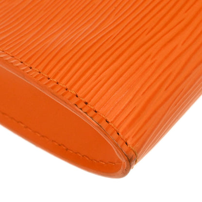 Louis Vuitton 2003 Orange Epi Pochette Accessoires 24 Handbag M5294H