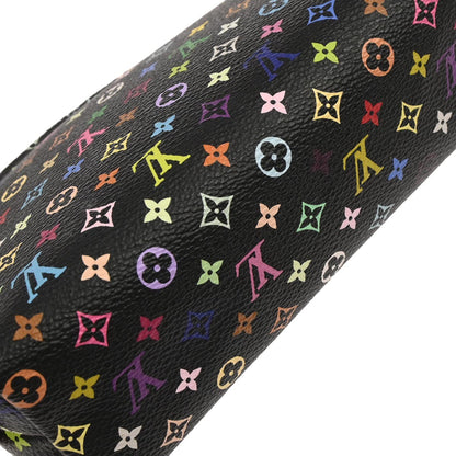 Louis Vuitton Black Monogram Multicolor Pochette Cosmetic M47355