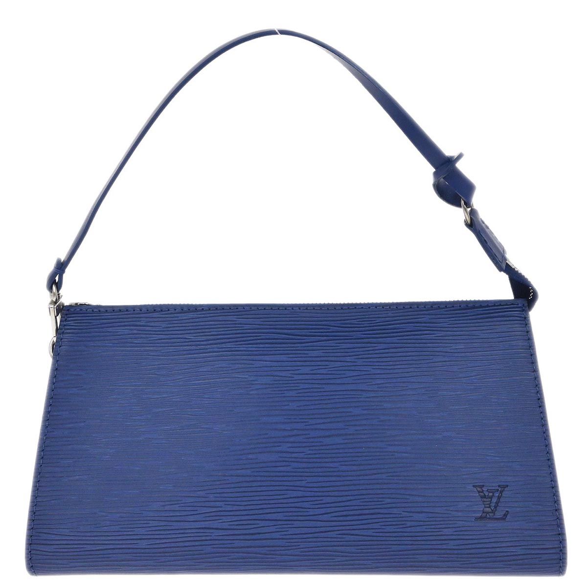 Louis Vuitton 2004 Blue Epi Pochette Accessoires 24 Handbag M5294G