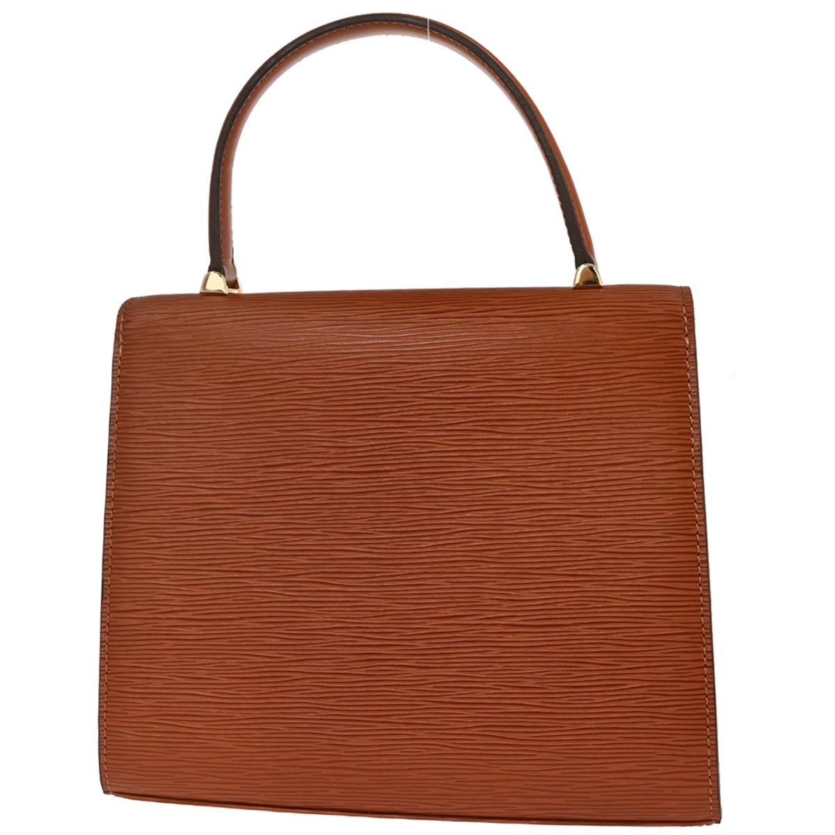 Louis Vuitton 1995 Brown Epi Malesherbes Handbag M52373
