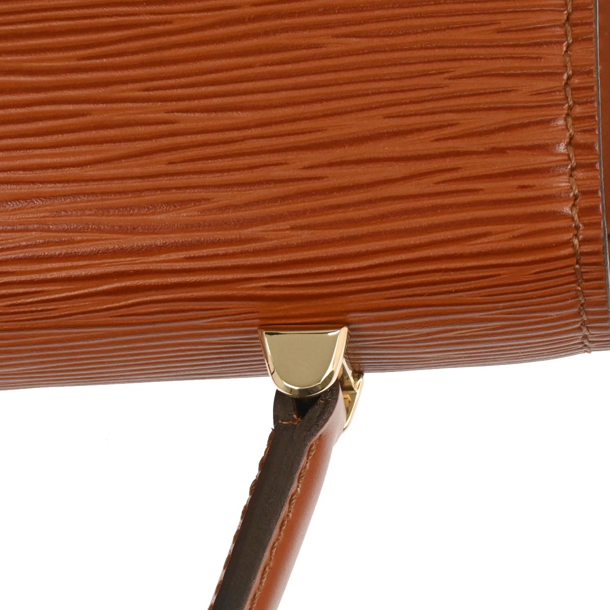 Louis Vuitton 1995 Brown Epi Malesherbes Handbag M52373