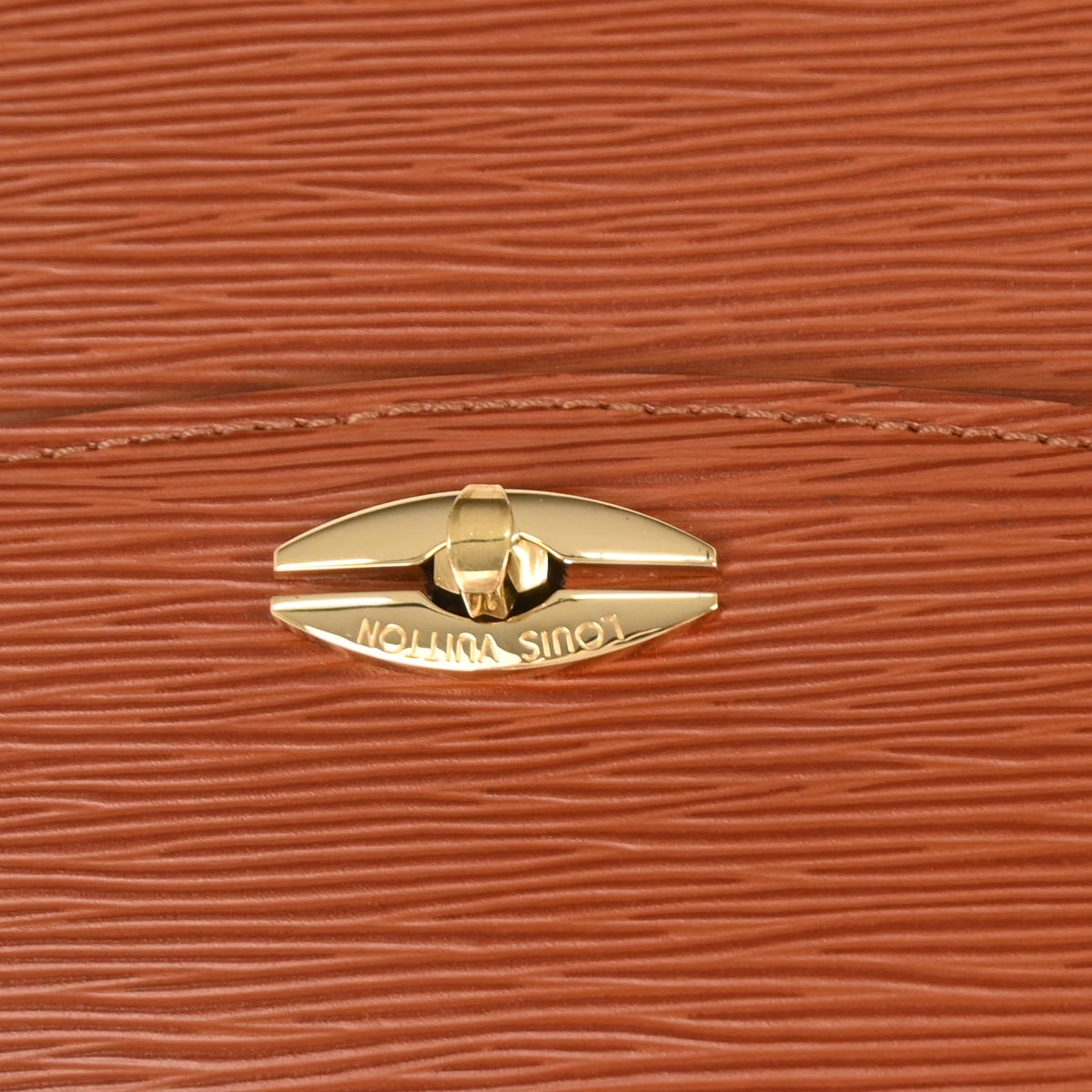 Louis Vuitton 1995 Brown Epi Malesherbes Handbag M52373