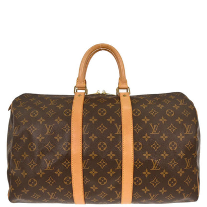 Louis Vuitton 2004 Monogram Keepall 45 Duffle Bag M41428