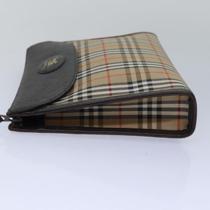 BURBERRY Nova Check Clutch Bag
