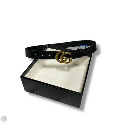 Belt Luxury Designer By Gucci, Size: Small