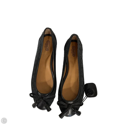 Shoes Designer By Coach In Black, Size: 7.5