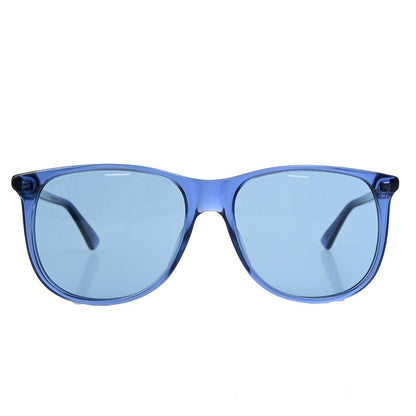 Gucci -- Blue Plastic Glasses