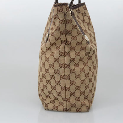 Gucci Brown Canvas Tote Bag