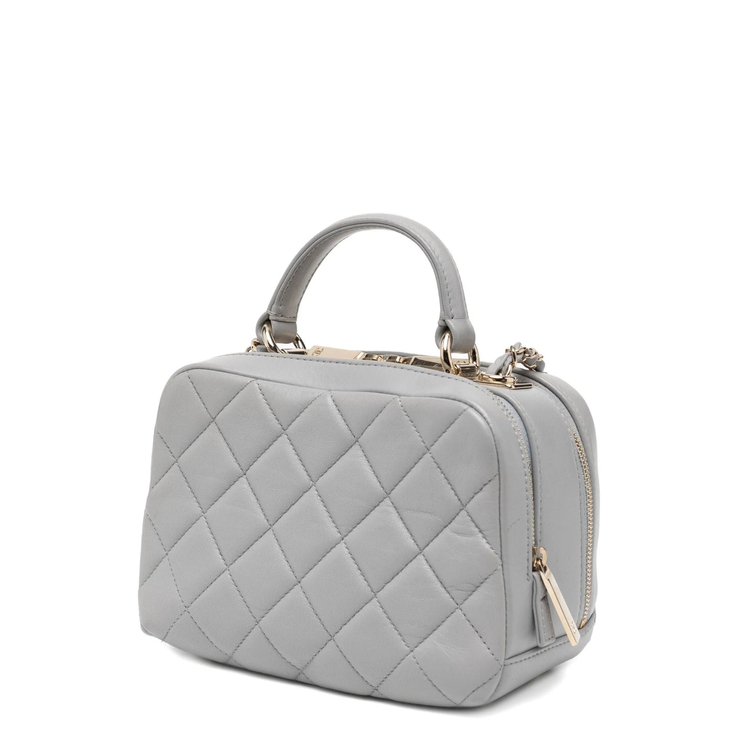 Mini Trendy CC Bowler Bag Grey