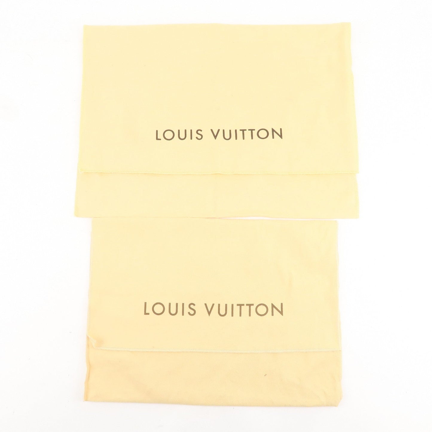 Louis Vuitton Set of 11 Dust Bag Flap Beige