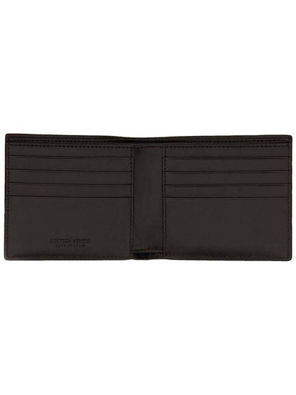Luxury Bottega Veneta Intrecciato Bifold Half Wallet Fondant