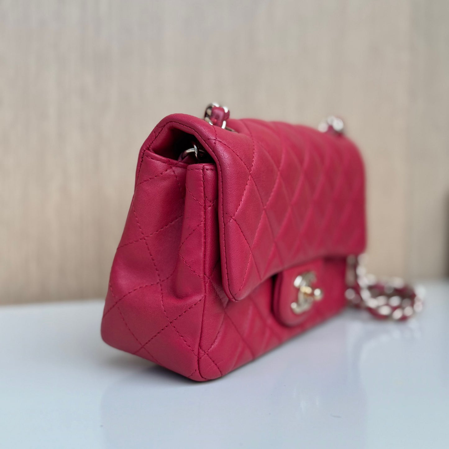 CHANEL Mini MATELASSE  Chain Shoulder Bag