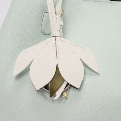 Dior Mint Green Grained Calfskin Bucket Tote