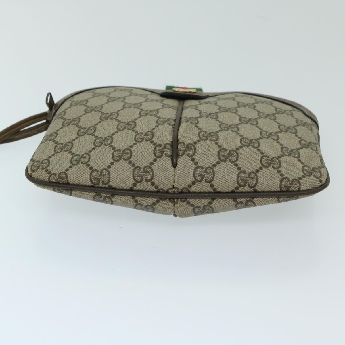 Gucci Ophidia Beige Canvas Shoulder Bag