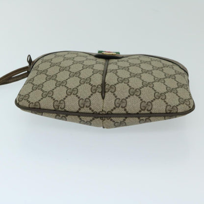 Gucci Ophidia Beige Canvas Shoulder Bag