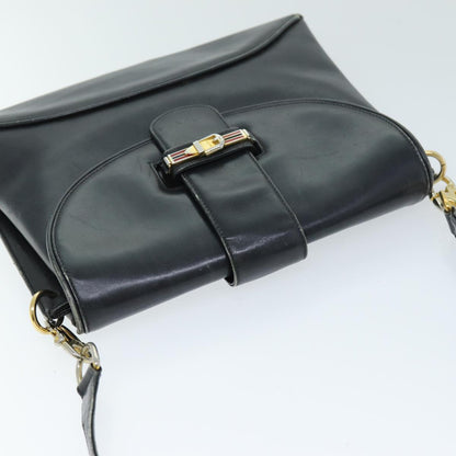 Gucci Black Leather Shoulder Bag