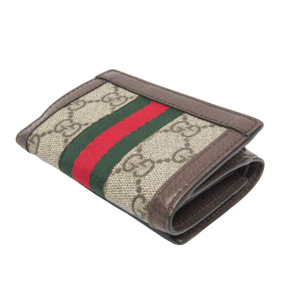Gucci Beige Canvas Wallet