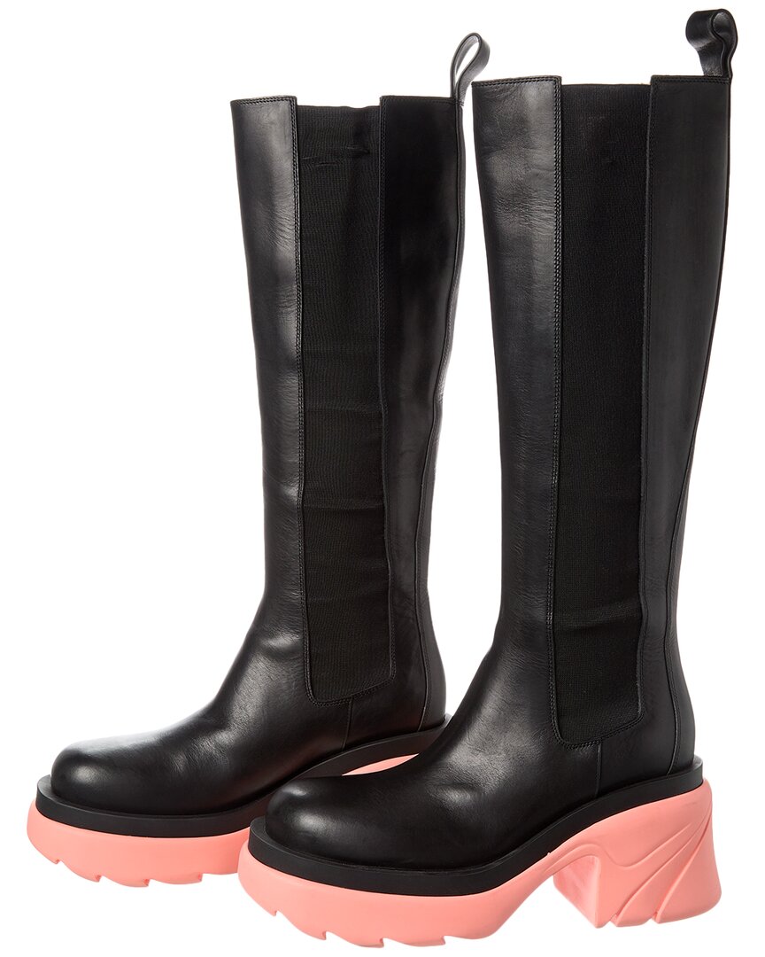 Bottega Veneta Flash Leather Boot (Authentic Pre-Owned)