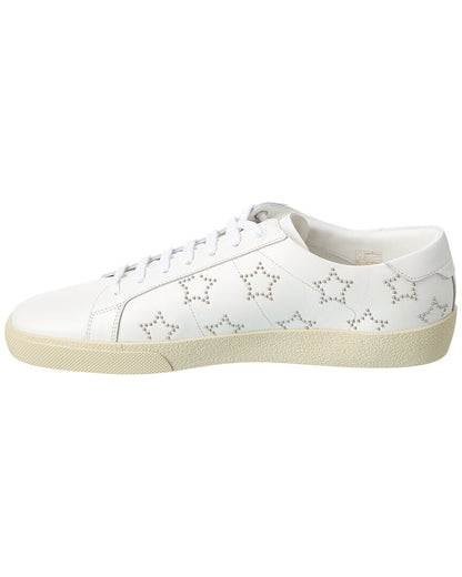 Saint Laurent Sl06 Star Leather Sneaker
