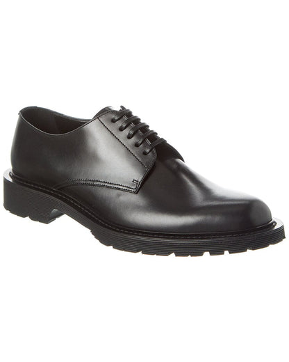 Saint Laurent Army Leather Derby Black