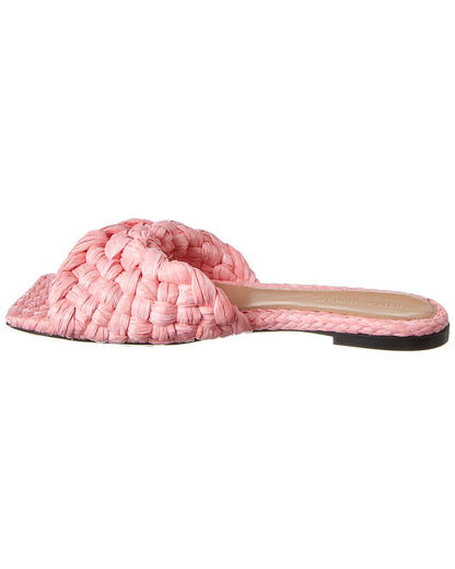 Bottega Veneta Stretch Raffia Sandal