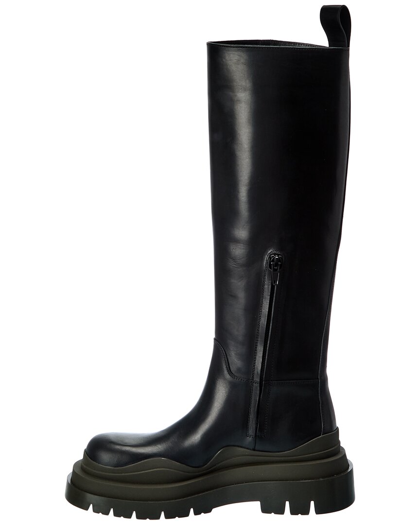 Bottega Veneta The Tire High Leather Boot